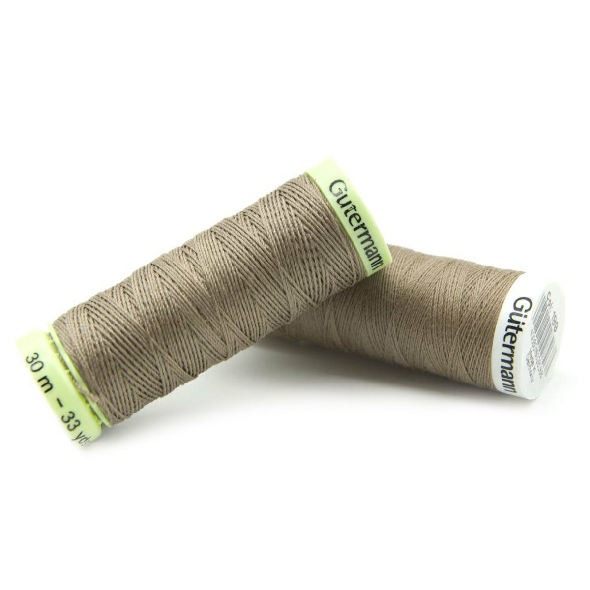 Швейные нитки (набор) Gutermann (Гутерман) Top Stitch 30м и Sew-all 200м, 2  катушки, 199 мускатный орех купить оптом и в розницу в ШвейСклад