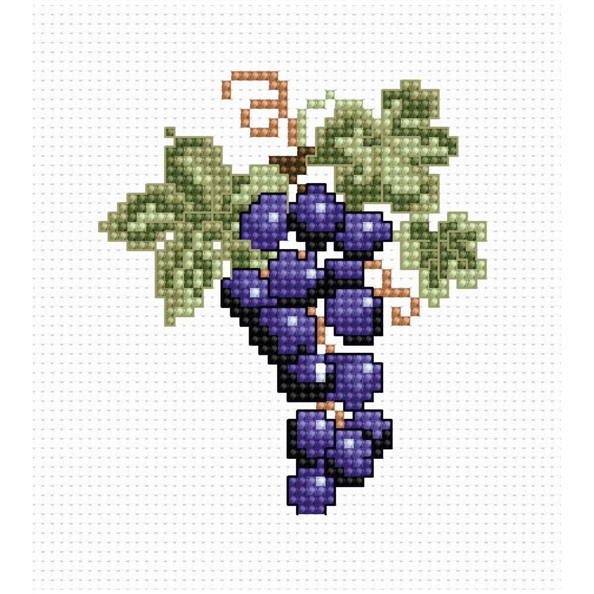 Набор для вышивания Luca-s виноград