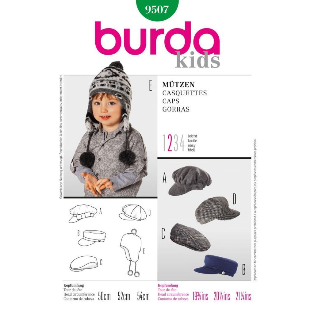 Выкройка Burda №9747