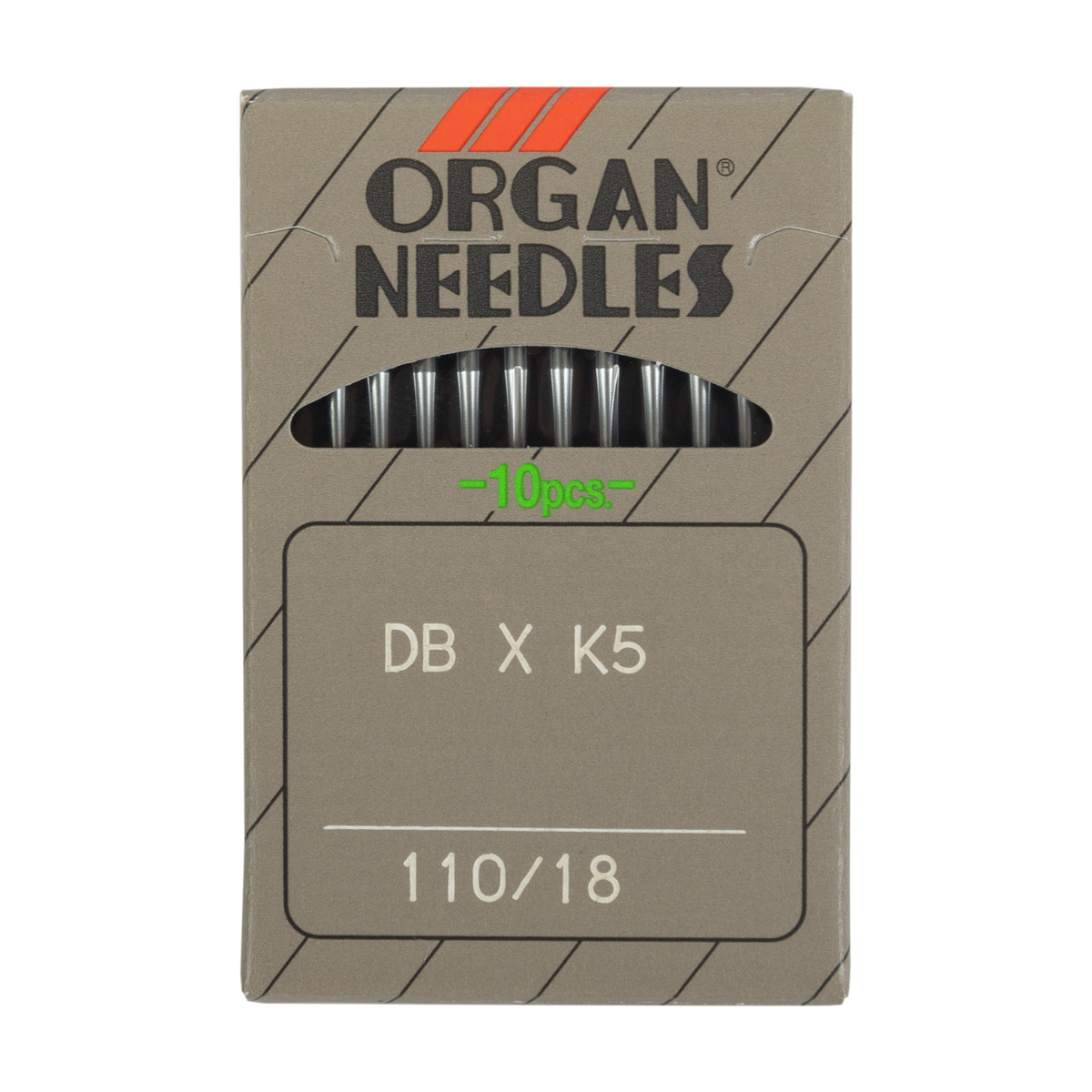 Иглы для промышленных швейных машин Organ DBхK5 10 шт, 110 – купить оптом и  в розницу от 333.0 руб. в в ШвейСклад.