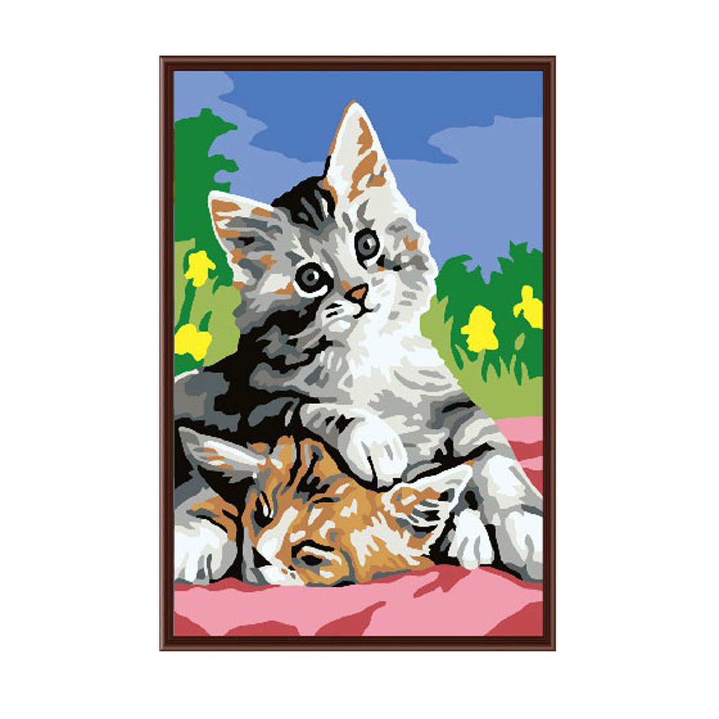 Картины по номерам с котятами