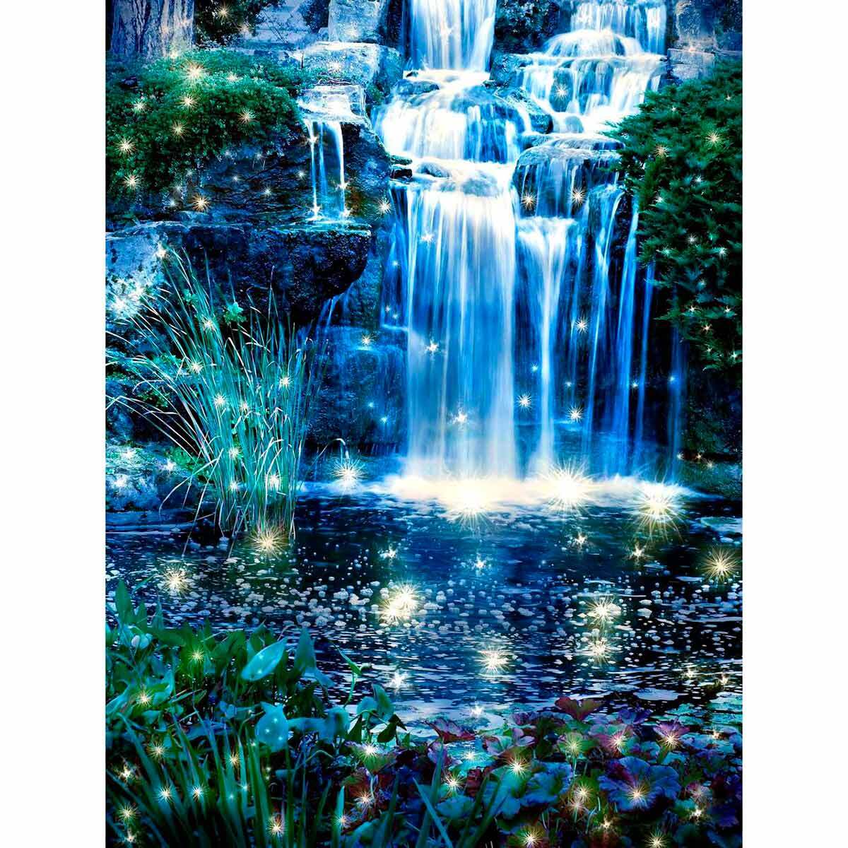 Алмазная мозаика водопад 40х50