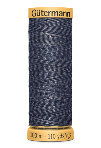 Нитки для штопки джинсов Gutermann Jeans, 100м, 5154 т.джинсовый