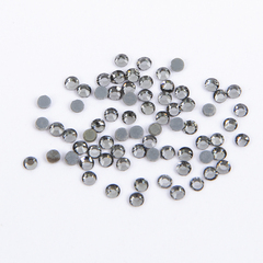 Стразы клеевые стекло 2.4 мм, 360 шт, SS08 №04 бл.серый (Black Diamond), Zlatka ZRTG-0872