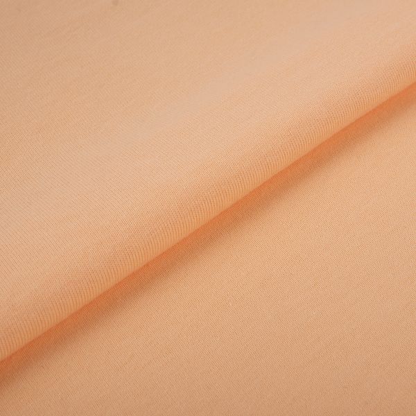 Трикотаж кукольный отрез 500х165 см, 225 г/м², 5 персиковый, Peppy DTF-01