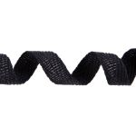 Тесьма (лента) киперная (100% х/б) 10 мм / 100 метров, черный, Gamma ЛКЭ (10чх/10хх-100) цв