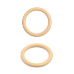 Кольца для бюстгальтера металл ⌀9.5 мм, 20 шт, C180 телесный, ГВ800