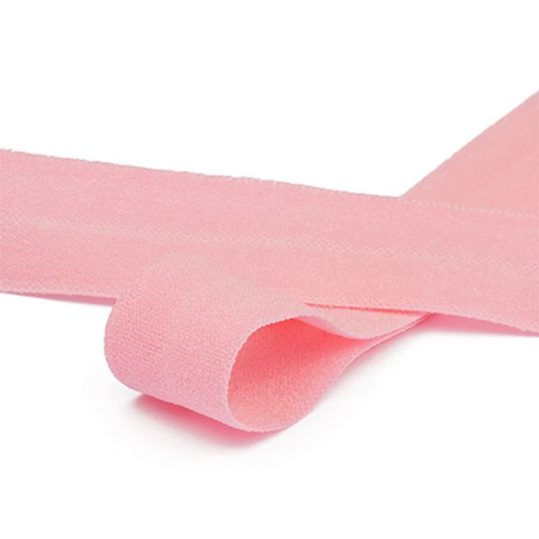 Резинка бельевая (окантовочная) матовая 15.0 мм / 50 метров, F137 розовый