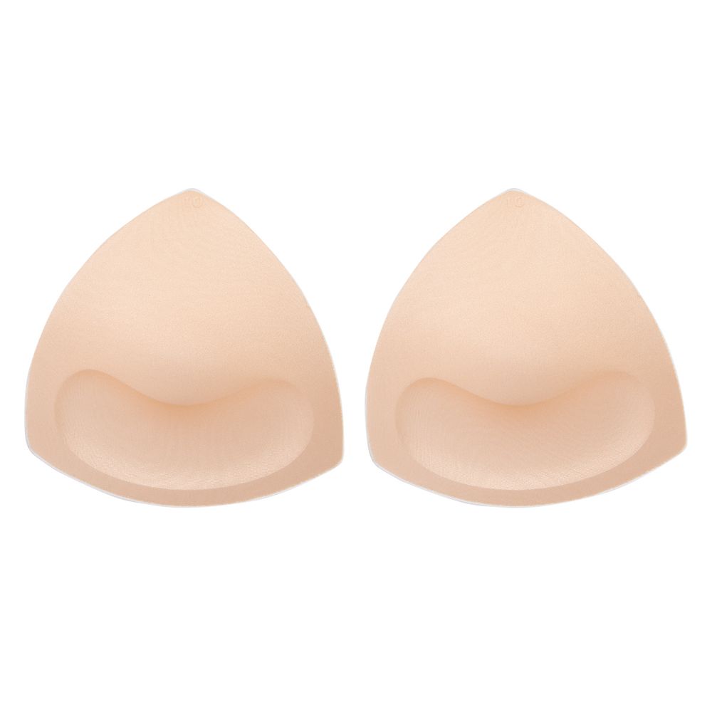 Бельевые чашечки для бюстгальтера треугольные пуш-ап р.12 (р.75), 5 пар, бежевый, VFN3-12