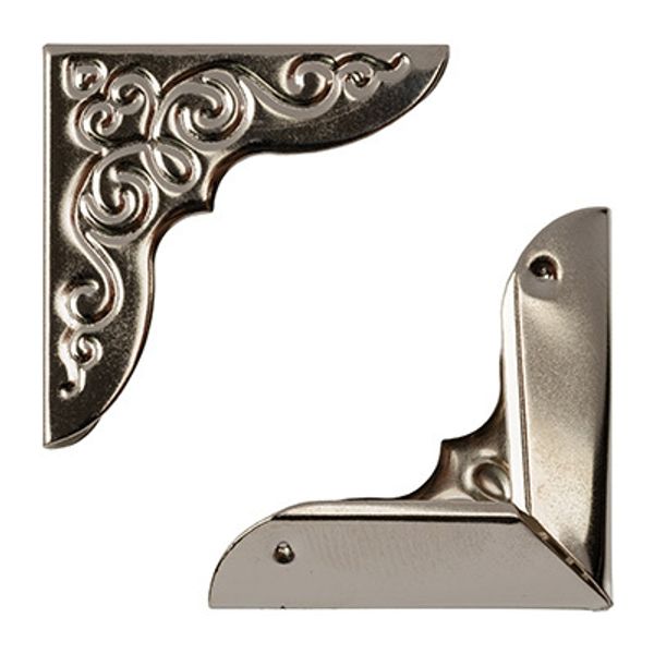 Уголки для альбомов, 10 шт, 21 серебро, Mr.Painter VIN-25