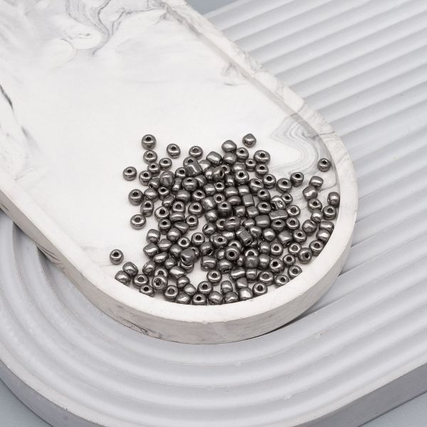 Бисер Astra&Craft 6/0 (4.1 мм), 150 г (10х15 г), цв. 577 эффект стали