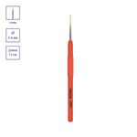 Крючок для вязания с прорезиненной ручкой сталь ⌀0.6 мм, 13 см, Gamma RCH