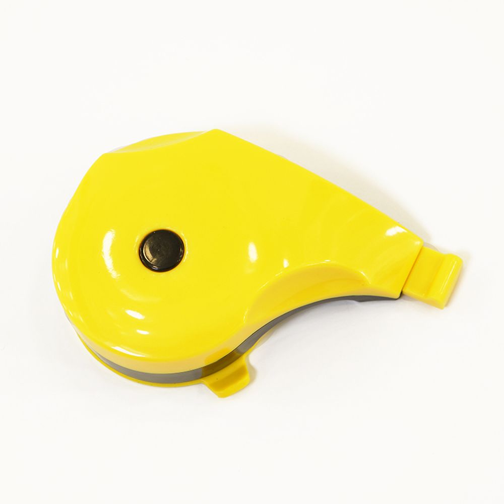 Сантиметр-рулетка на магнитной основе, 150 cм/60, желтый, Hemline