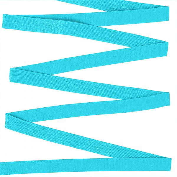 Резинка бельевая (бретелечная) 10.0 мм / 50 метров, RBB05 небесно-голубой A2201