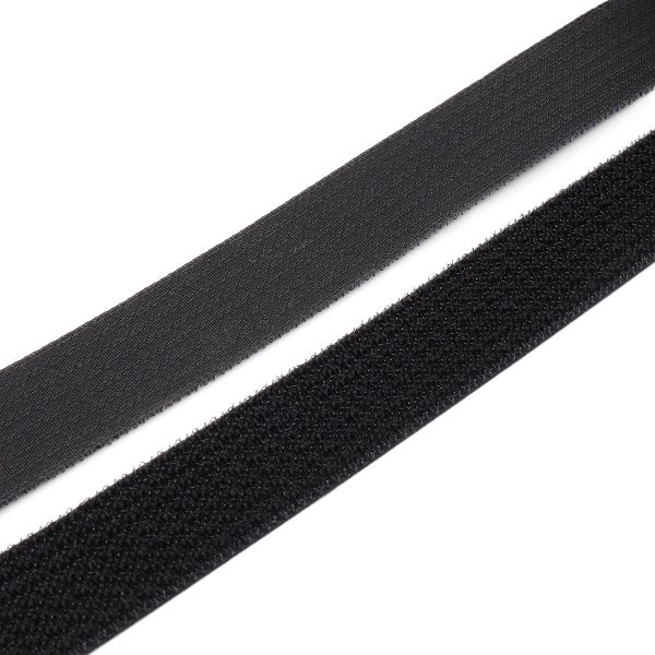 Лента контактная липучка (велкро) гибридная (1-сторонняя) 25 мм / 1 метр, 9.7 г/м, 6131-9093