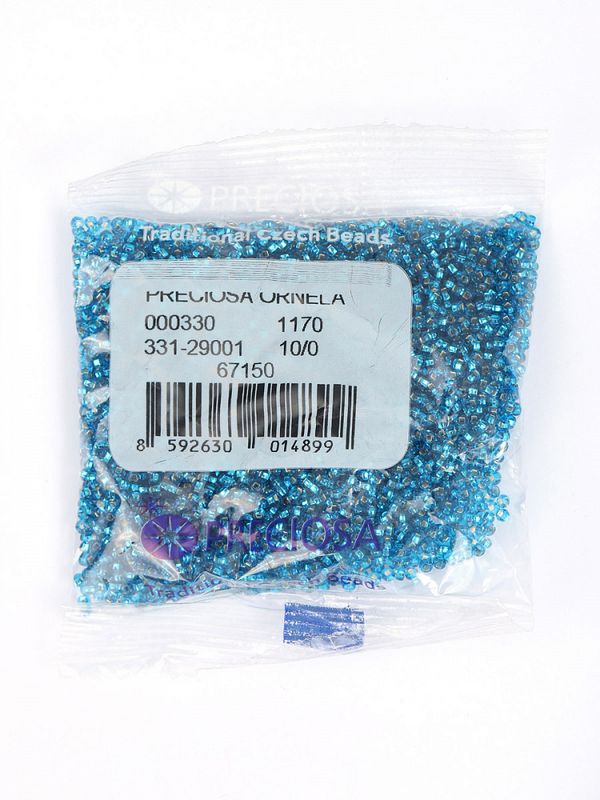Бисер Preciosa 10/0 (2.3 мм), 50 г, TSL цв. 67150/331-29001