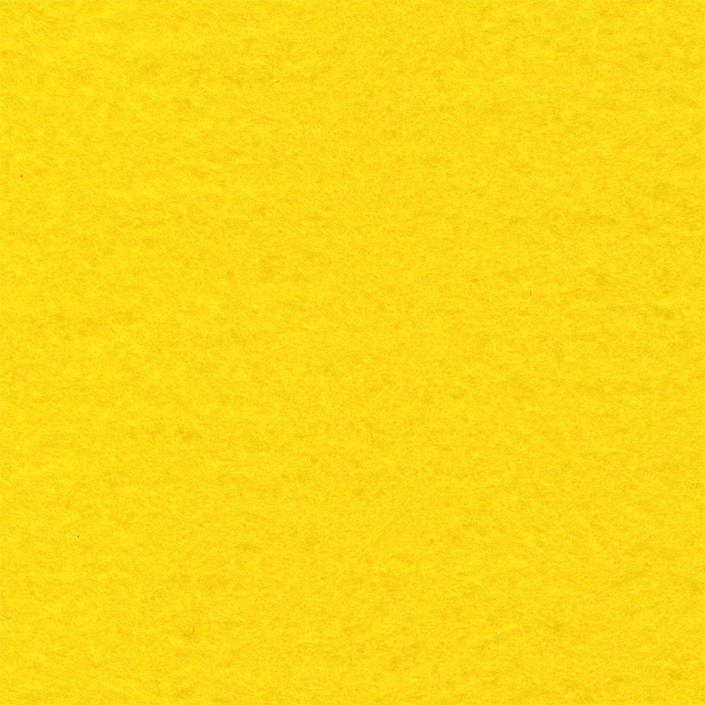 Фетр рулонный мягкий 1.0 мм, 150 см, рул. 10 метров, (FKC10), CH643 желтый, Blitz