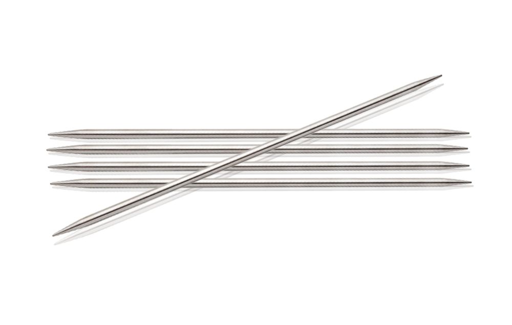 Спицы чулочные Knit Pro Nova Metal ⌀2.75 мм, 15 см, 10104