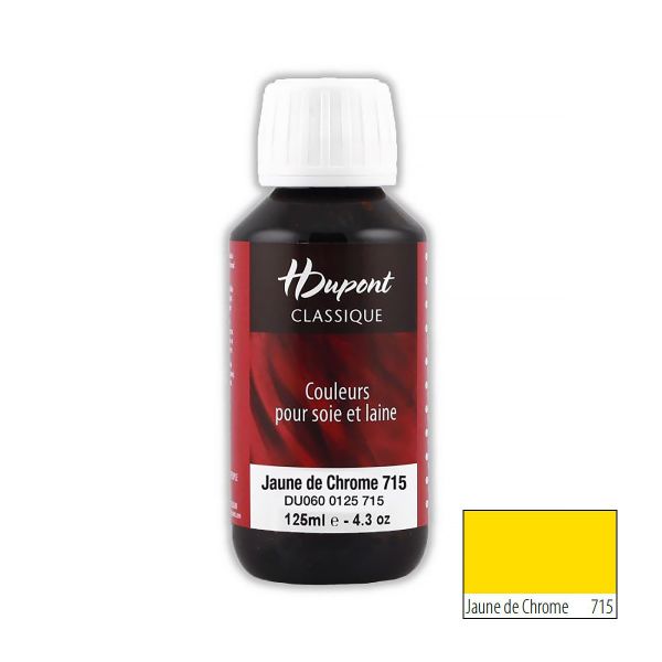 Краска для шелка H Dupont Classic, 125мл, 715 желтый хром