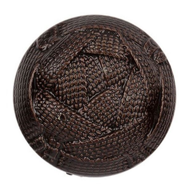 Пуговицы на ножке костюмные 23 мм, 12 шт, D157 коричневый, Blitz DRN 0018