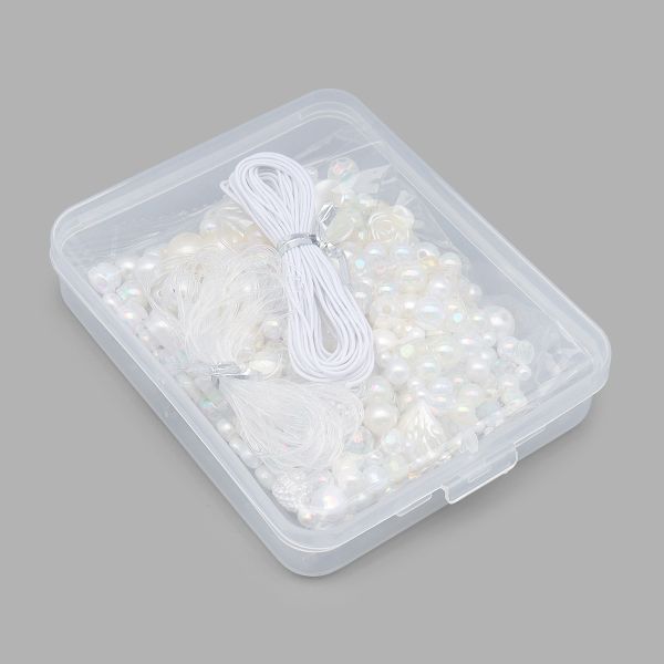 Набор бусин для рукоделия, творчества, микс, Astra&Craft (перламутровый)