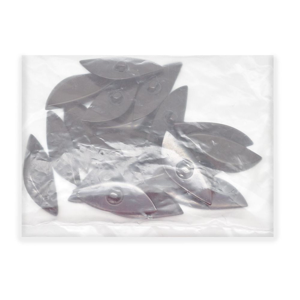 Пуговицы на ножке 3.01-072-57, т.коричневый, 20 шт