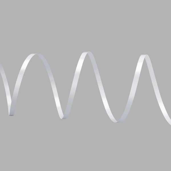 Лента упаковочная 5 мм / 250 метров, S11 белый, R5-250S