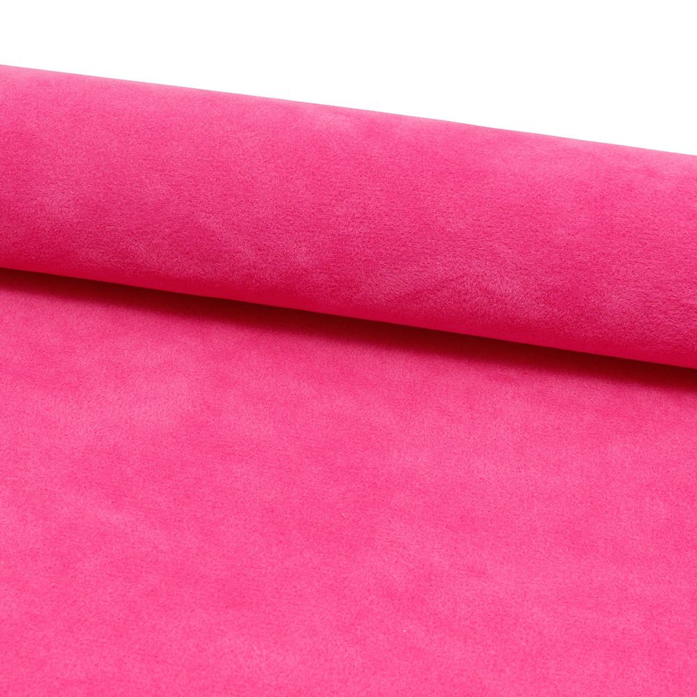 Замша искусственная двухсторонняя, 20х30см, 2 листа, 28283 брусничный, 194 г/м²