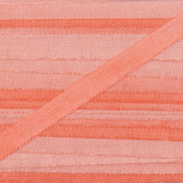 Лента (тесьма) шелковая 4.0 мм / 45.5±0.5 метров, M040 бл. розовый/розовый, Gamma SRM-4