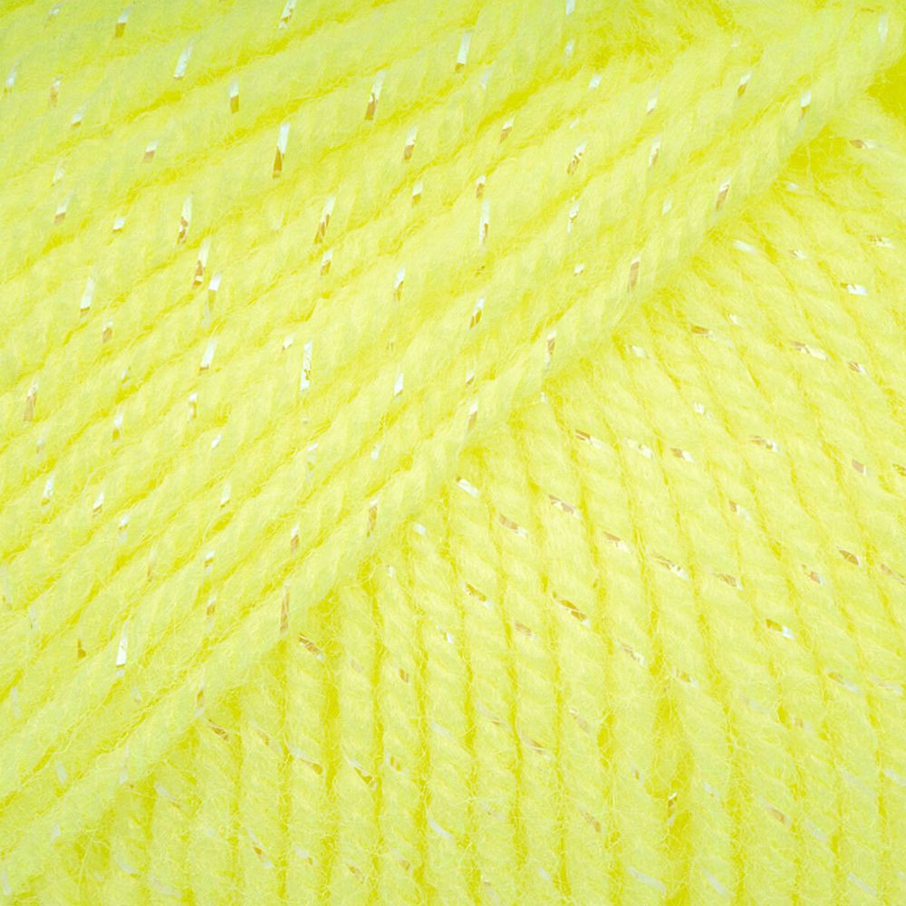 Пряжа Камтекс Праздничная с люрексом / уп.10 мот. по 50 г, 160 м, 236 салат неон