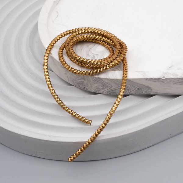 Трунцал зигзаг Бронза 2,5 мм, 5±0.1 грамм, ТЗ004НН25