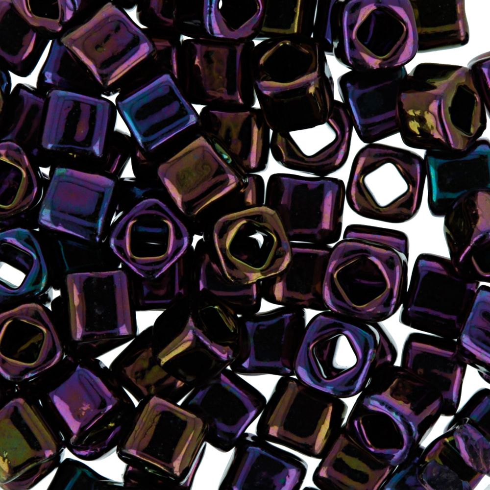 Бисер Toho Cube 2 (3 мм), 5х5 г, 0085 коричневый