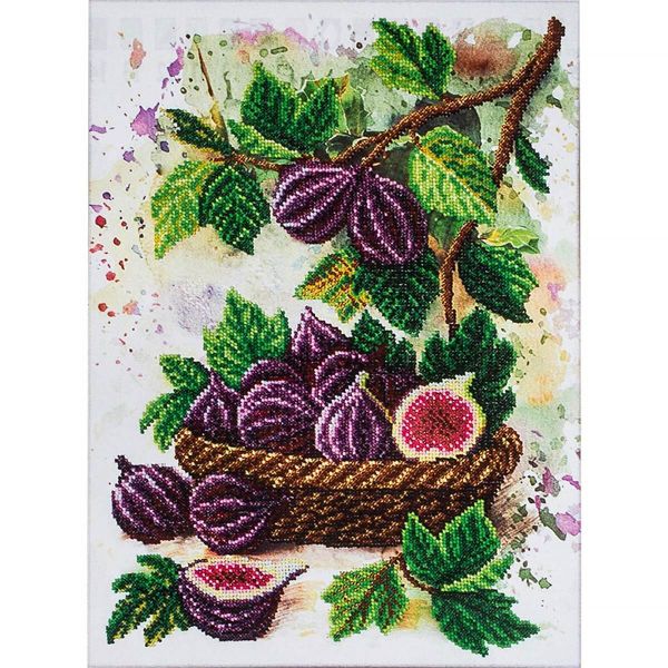 Набор для вышивания бисером Инжир 30х40см, Б1318