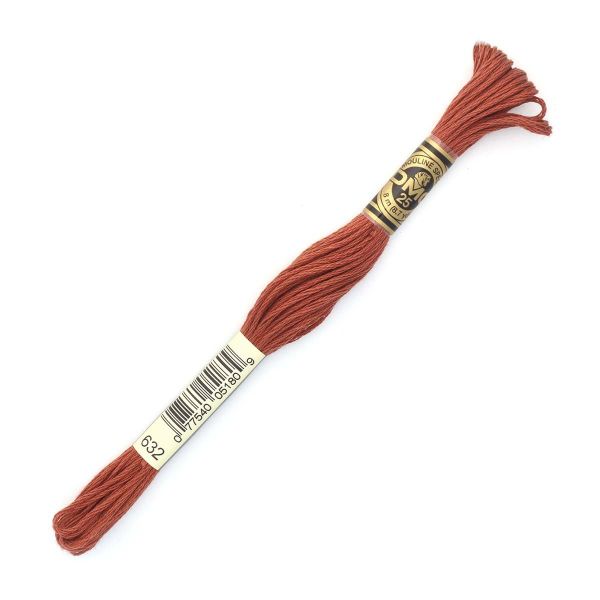 Мулине DMC 117 (632), 12 мотков по 8 метров