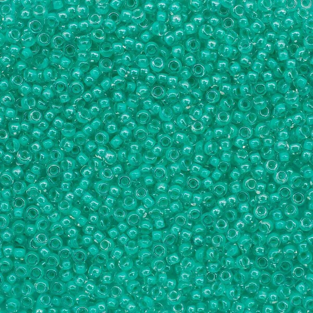 Бисер Preciosa прозрачный, цветной центр 10/0 (2.3 мм), 100 г (5х20 г), цв. 38653