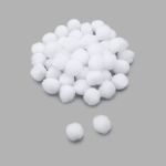 Помпоны декоративные 15мм, 50 шт, Astra&Craft (PA-001 белый)
