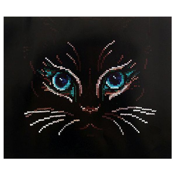 Набор для вышивания нитками Сделай своими руками, Взгляд, 23х23 см