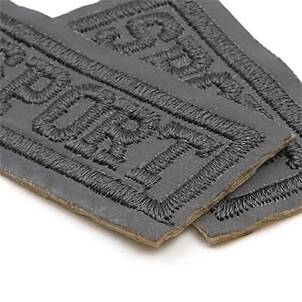 Термоаппликация светоотражающая Спорт, 45х20 мм, LA428, 3 шт