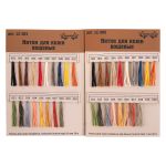 _01_ Карта цветов ниток: вощеные нитки Промысел (артикул LC)