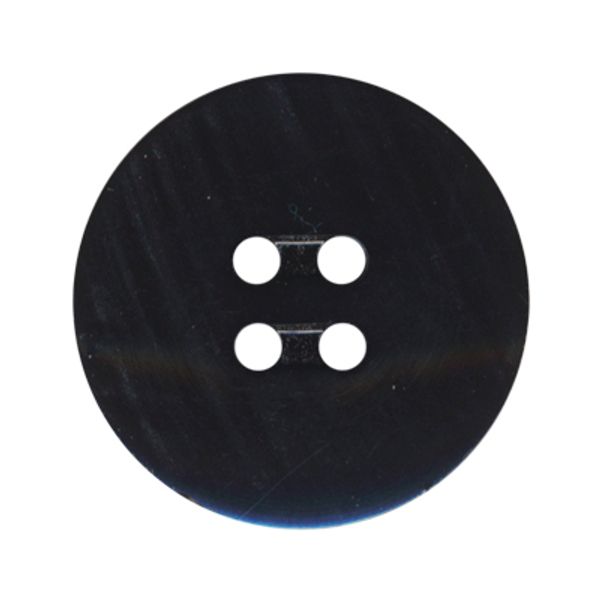 Пуговицы 4 прокола костюмные 15 мм, 24 шт, 008/008 черный/черный, Gamma DX 0041