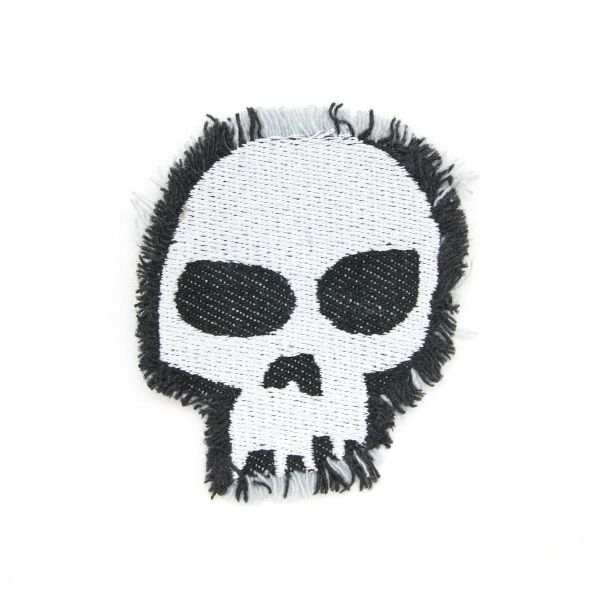 Термоаппликация Череп-призрак, 4.5*6см, Hobby&Pro