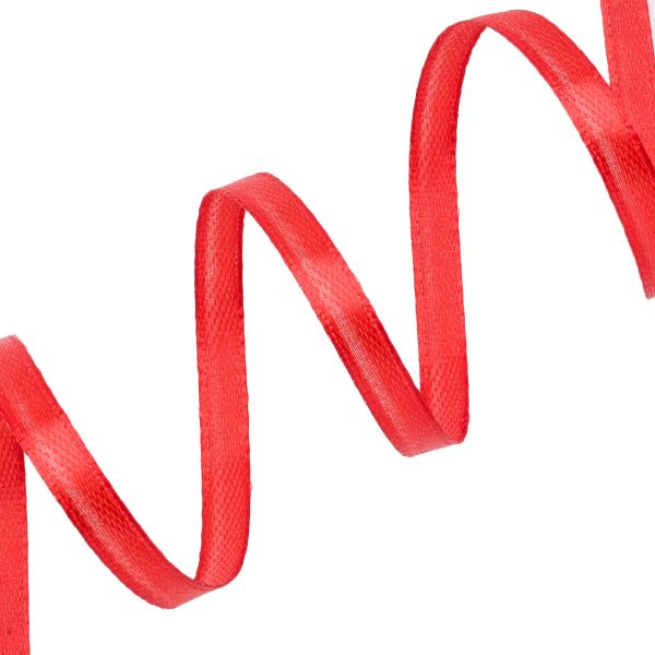 Лента атласная 1-сторонняя 6.0 мм / 22.86±1 метров, Л, C120/53 красный, Globus