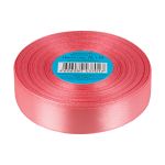 Лента атласная 1-сторонняя 25.0 мм / 33±2 метра, 110 розовый, Gamma