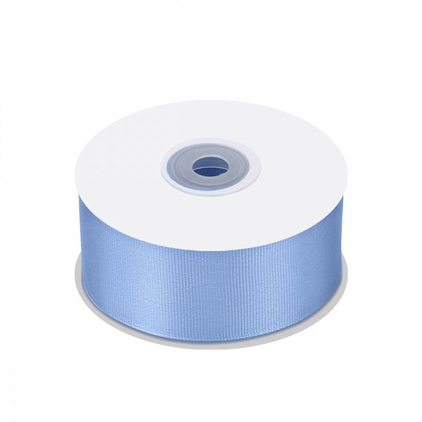 Лента репсовая (в рубчик) 38.0 мм / 22.8±1 метра, S351 голубой, Magic4Hobby