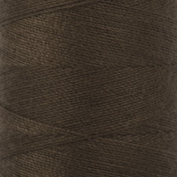 Нитки швейные бытовые Gamma 40/2, 365 м / 10 кат., 491 коричневый