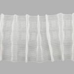 Лента (тесьма) шторная: сборка параллельная (1:2) 100 мм / 100 метров, S090419