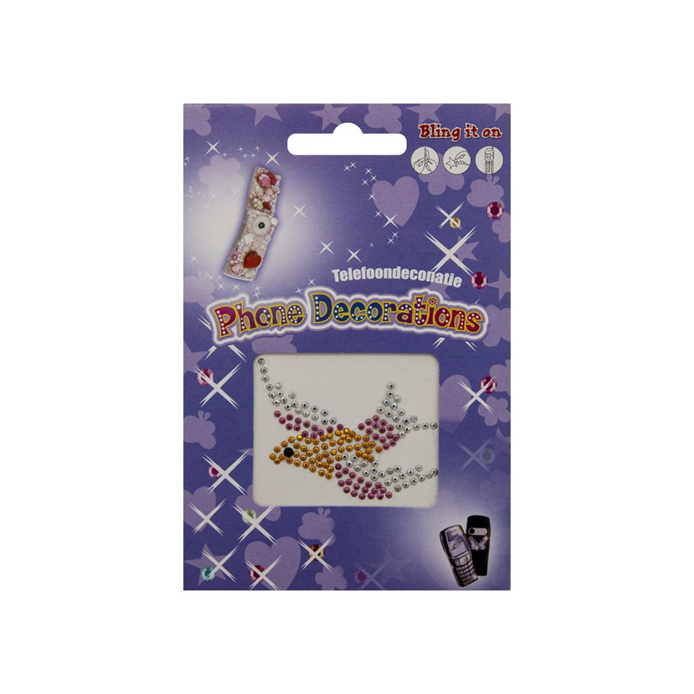 Наклейки декоративные, стразы, 1007/7353