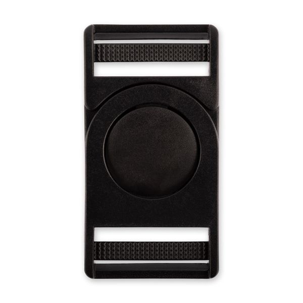 Фастекс (пряжка трезубец) пластик 32 мм, 100 шт, черный, Gamma SB08