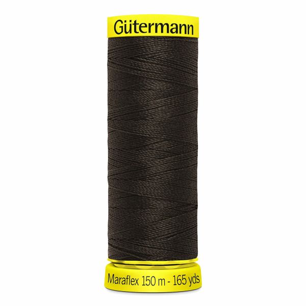 Нитки для трикотажа Gutermann Maraflex, 150м, 697 венге, 5 катушек