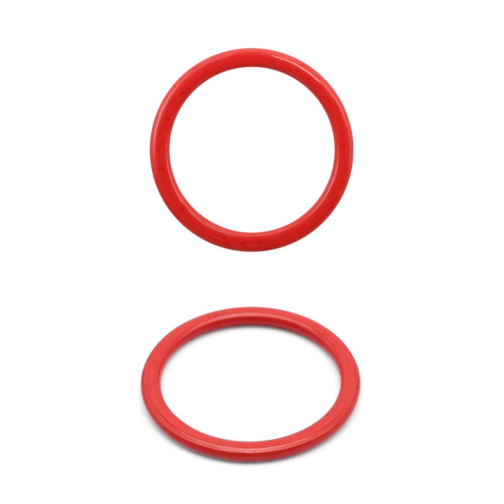 Кольца для бюстгальтера металл ⌀15.0 мм, 20 шт, C820 красный, ГВ800